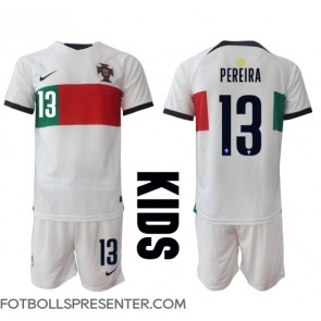 Portugal Danilo Pereira #13 Bortatröja Barn VM 2022 Kortärmad (+ korta byxor)